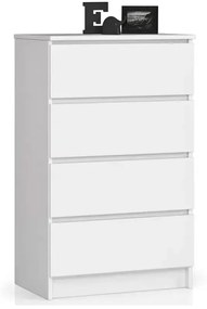Biała Komoda Z Szufladami B7-B01