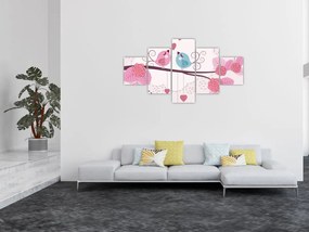 Obraz - Czas miłości (125x70 cm)