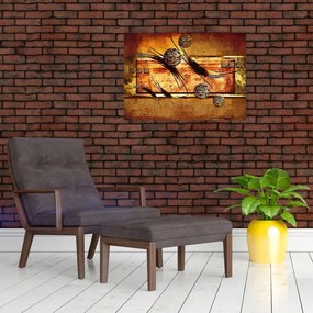 Obraz na szkle abstrakcji (70x50 cm)