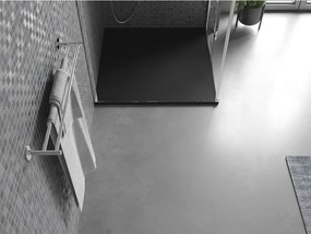 Mexen Bert brodzik kwadratowy SMC 90 x 90 cm, czarny - 4K709090