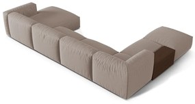 Beżowy narożnik modułowy (lewostronny/w kształcie litery U) Martina – Micadoni Home