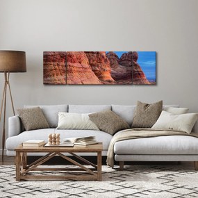 Obraz - Fale klifowe (170x50 cm)