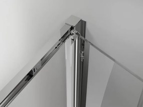 Mexen Exo drzwi prysznicowe składane 80 cm, transparent, chrom - 816-080-000-01-00