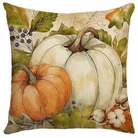 Dekoracyjna poszewka na poduszkę AUTUMN TIME 45x45 cm, kolorowa