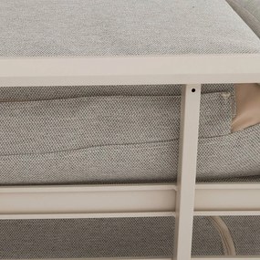 Zestaw aluminiowy HELIOS dla 7 osób (kość słoniowa)