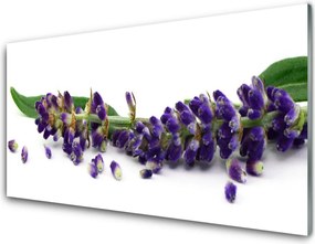 Szkło Ozdobne do Kuchni Rustykalny Bukiet Lawendy