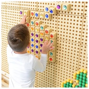 Masterkidz akrylowe kolorowe diamenciki do tablicy naukowej stem 72 sztuki