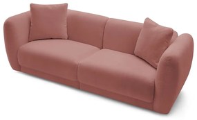 Różowa sofa 230 cm Bourbon – Bobochic Paris