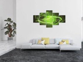 Nowoczesny abstrakcyjny obraz (125x70 cm)