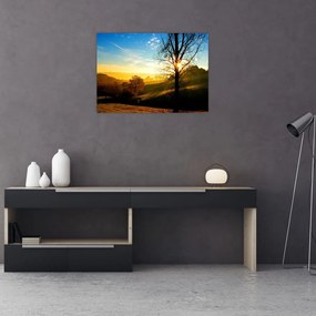 Obraz wschodu słońca (70x50 cm)