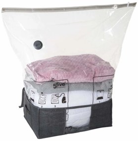 Pokrowiec na tekstylia, pościel, Air - Stor, worek próżniowy, rozmiar L, 5five Simply Smart