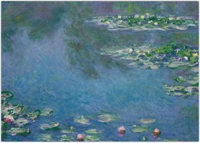 Obraz - Claude Monet, Water Lilies, reprodukcje (70x50 cm)
