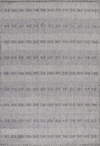 Dywan płaskotkany Aruba geometria szary 240 cm x 340 cm