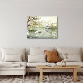Obraz - Chińskie jezioro (70x50 cm)