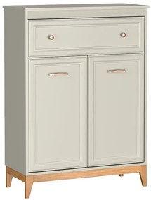 Kaszmirowa komoda skandynawska na nóżkach N8-B40