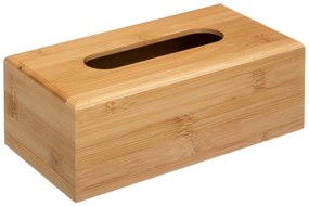Pudełko na chusteczki, bambus, 25 x 13 x 8,5 cm