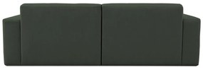 Ciemnozielona sofa 220 cm Maxel – Scandic