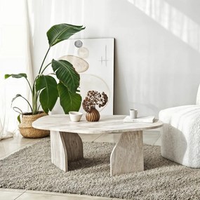 Stolik konferencyjny Rock Travertine