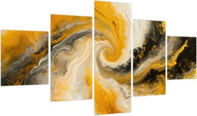 Obraz - Abstrakcja spiralna (125x70 cm)