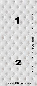 Fototapeta na drzwi GLITTER LEATHER 86x200 cm