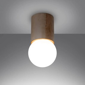 Plafon BOOMO 12 drewniany SOLLUX  LIGHTING