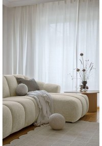 Beżowy narożnik (prawostronny/z szezlongiem) Shell – Miuform