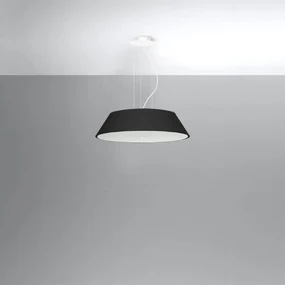 Żyrandol VEGA 60 czarny SOLLUX  LIGHTING