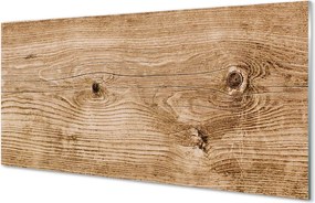 Panel szklany do Kuchni Klasyczna Drewniana Deska