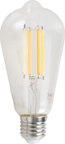 Zestaw 5 Ściemnialne żarówki LED E27 ST64 Clear 7W 806lm 2700-6500K