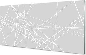 Panel Szklany Swobodne Linie Abstrakcyjne