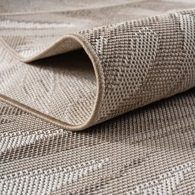 Dywan zewnętrzny Desert Paseczki beżowy 160 cm x 230 cm