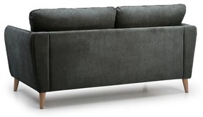 Antracytowoszara sofa Scandic Oslo, 170 cm