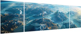 Obraz - Widok z kosmosu (170x50 cm)