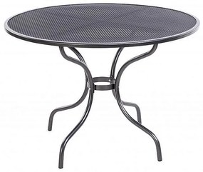 Metalowy zestaw ogrodowy PALMA III. 1 + 4 Stół ⌀ 105 cm (u503)