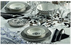 18-częściowy komplet porcelanowych talerzy Brandani Alhambra
