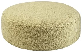 Zielony dziecięcy worek do siedzenia z materiału bouclé Round – Wigiwama