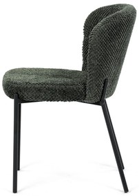 Zestaw krzeseł do jadalni Bouclé CT-W1077 GRN2, 4szt.