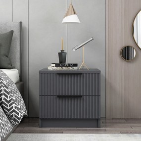 Stolik nocny Kale Plus Anthracite
