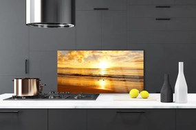 Panel Kuchenny Odblaski Słońca na Falach