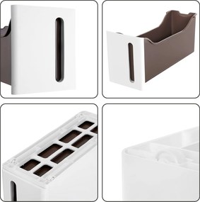 Szafka na kółkach, wąska, biała - KFR08WT