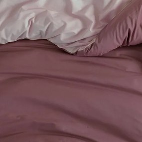 Bedtex Bawełniana pościel Color staroróżowa, 140 x 200 cm, 70 x 90 cm