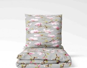 Pościel bawełniana Magnolia,  140 x 200 cm, 70 x 90 cm