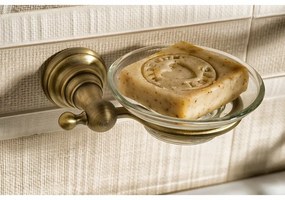 SAPHO 1318-02 Diamond Dozownik mydła, brąz