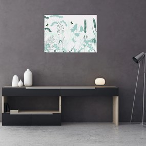 Obraz - Wektor łąki (70x50 cm)
