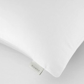 Biała pościel dwuosobowa z satyny bawełnianej 230x220 cm Cotton Sateen – Bianca