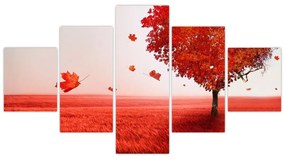 Obraz - Drzewo miłości (125x70 cm)