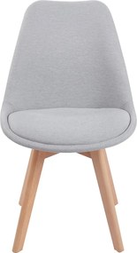 Zestaw 4 Krzese Synk Tkanina