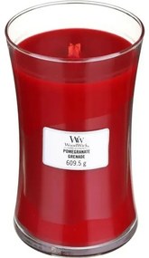 WoodWick Świeca zapachowa w dużym słoikuPomegranate, 609 g