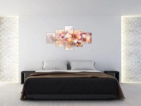Obraz - Kwiaty (125x70 cm)