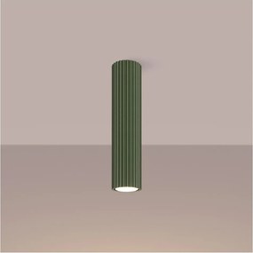 Brilagi - Oprawa punktowa LED CRESTO 1xGU10/10W/230V 30 cm zielona